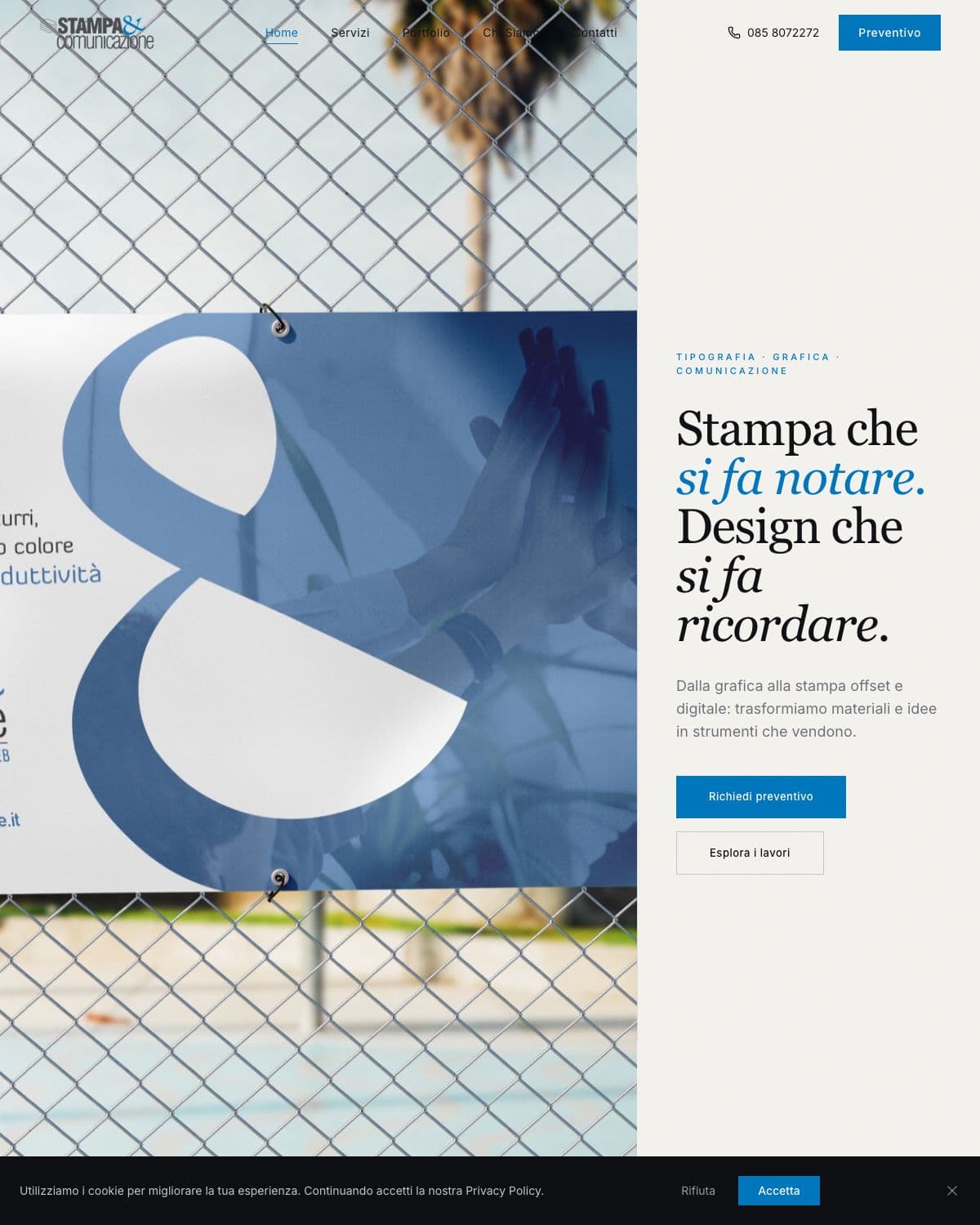 Stampa&Comunicazione — website / live